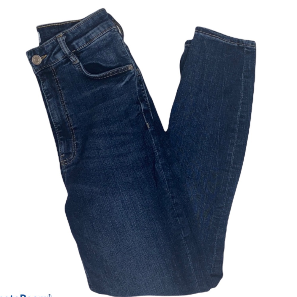Zara High Waisted Skinny Jeans